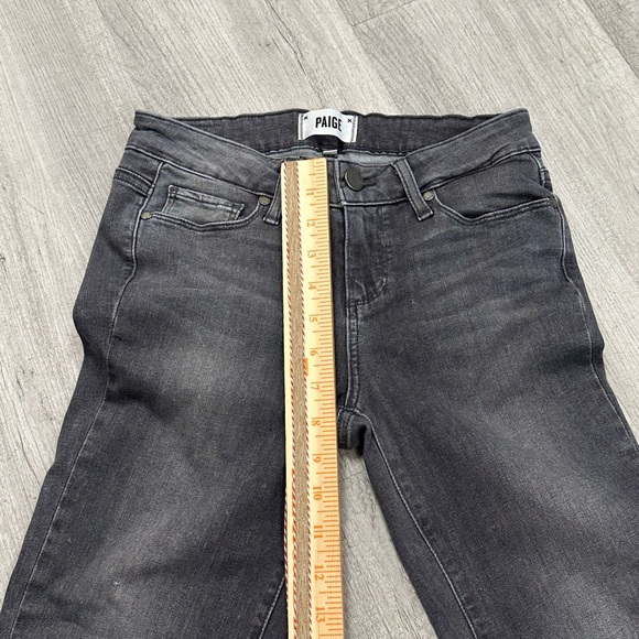 PAIGE Verdugo Ultra Skinny Jeans Size 26 Gray Wash - Picture 4 of 8